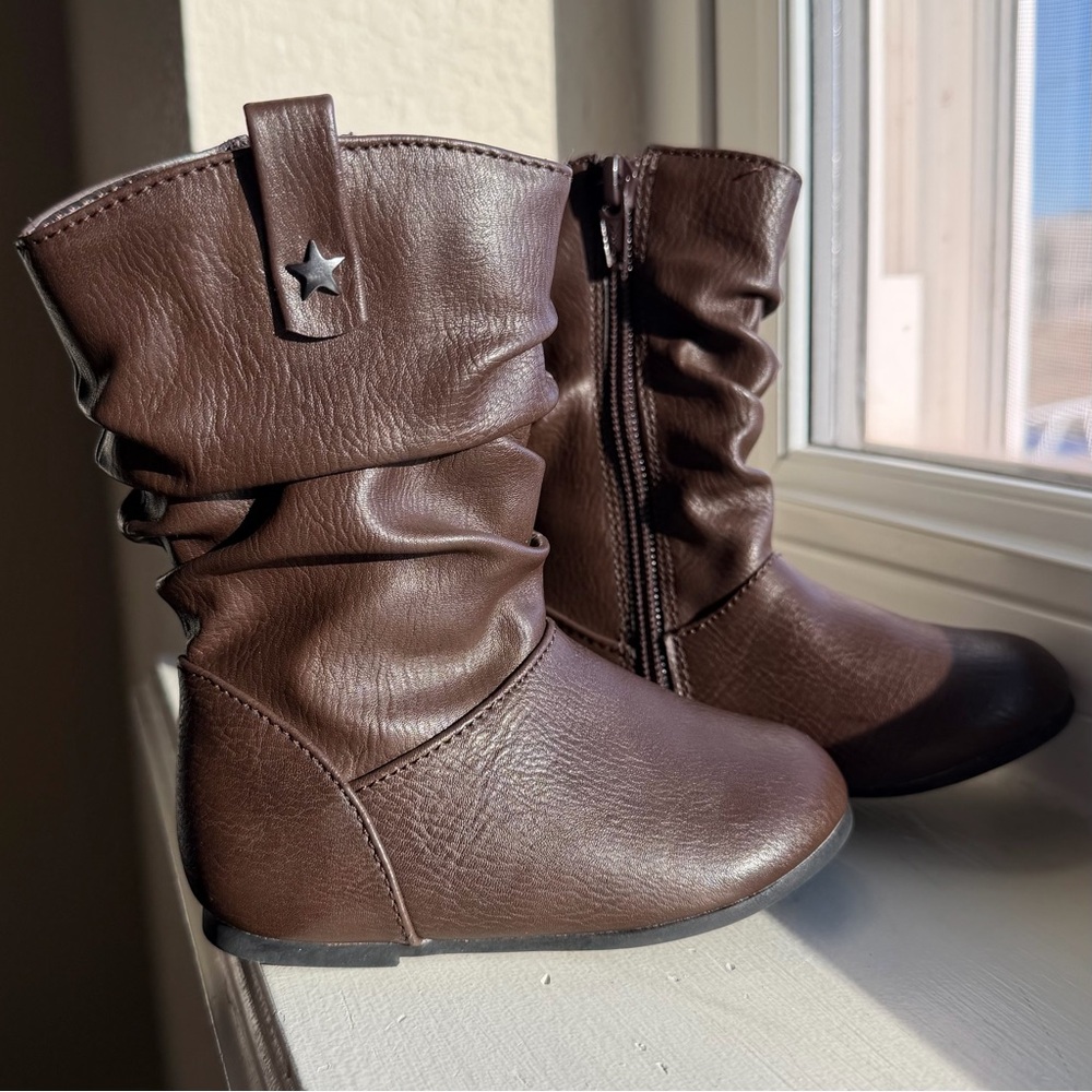 The Children’s Place Baby Girl Brown Boots
